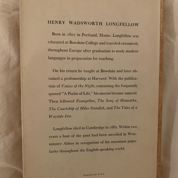 Henry Wadsworth Longfellow - Picture 2 of 3